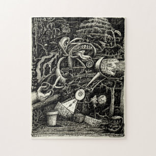 Puzzle Le jardin de la folie, par Brian Benson