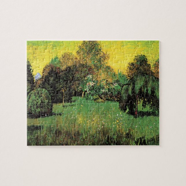 Puzzle Le jardin des poètes par Vincent van Gogh (Horizontal)
