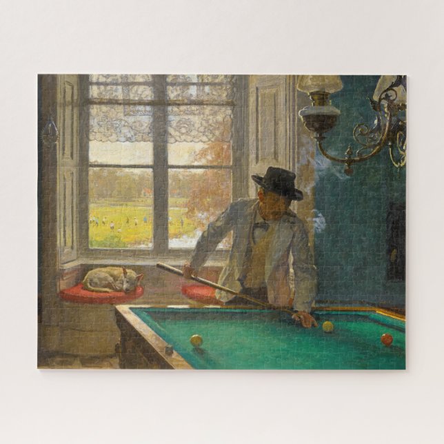 Puzzle Le joueur de billard par Willem Bastiaan Tholen (Horizontal)