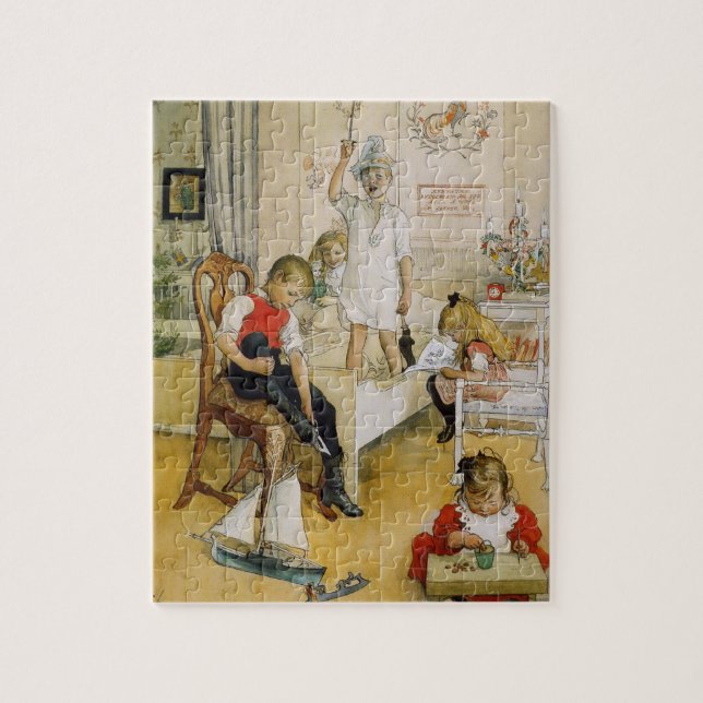 Puzzle Le Jour Christmas de la Nursery (Vertical)