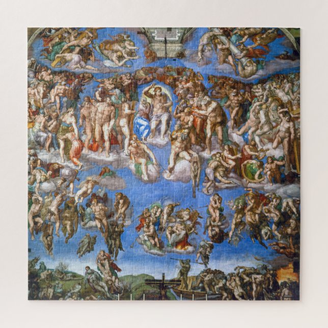 Puzzle Le jugement Dernier de Michel-Ange (Vertical)
