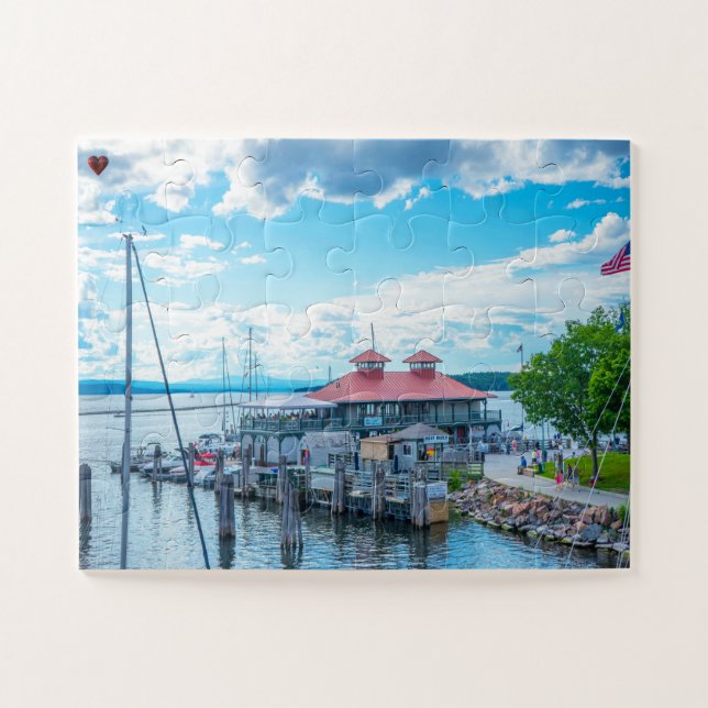 Puzzle Le lac Champlain Vermont (Horizontal)