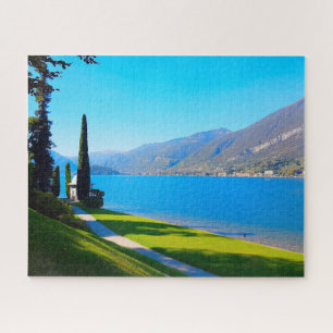 Puzzle Le lac de Côme Bellagio Walkway Italie
