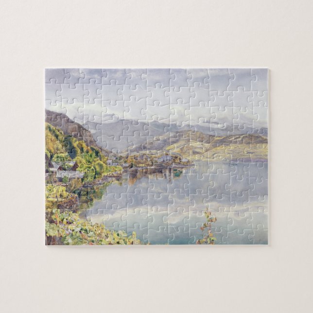 Puzzle Le lac de la luzerne, bâti Pilatus dans la (Horizontal)