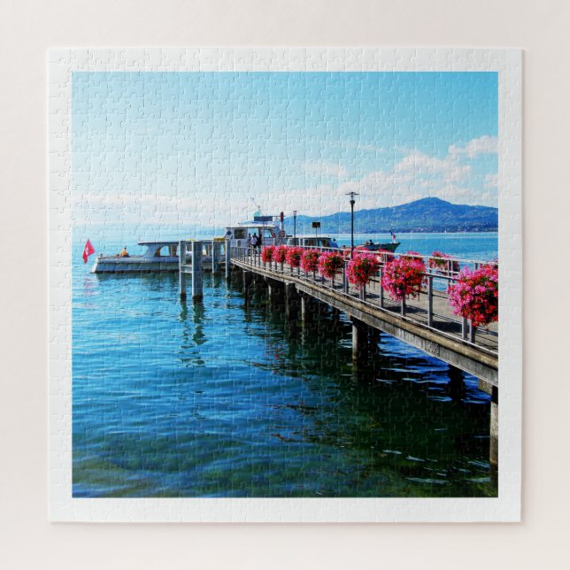 Puzzle Le Lac Léman, Suisse (Vertical)