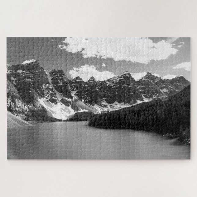 Puzzle Le lac Moraine Parc national Banff (Horizontal)