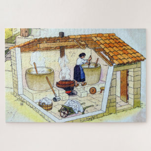 Puzzle Le lavoir.