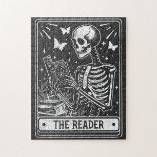 Puzzle Le lecteur Skeleton Lecture Bolover Halloween