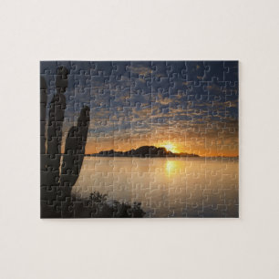 Puzzle Le lever de soleil sur Isla Danzante dans le golfe