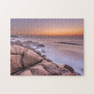 Puzzle Le lever de soleil sur la plage Guarda font Embau