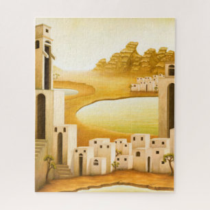 Puzzle "Le lieu" - Moyen-Orient / Orient Desert Peinture