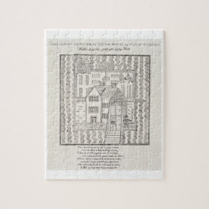 Puzzle Le ligueur de la Hollande, ou le manoir, du jardin