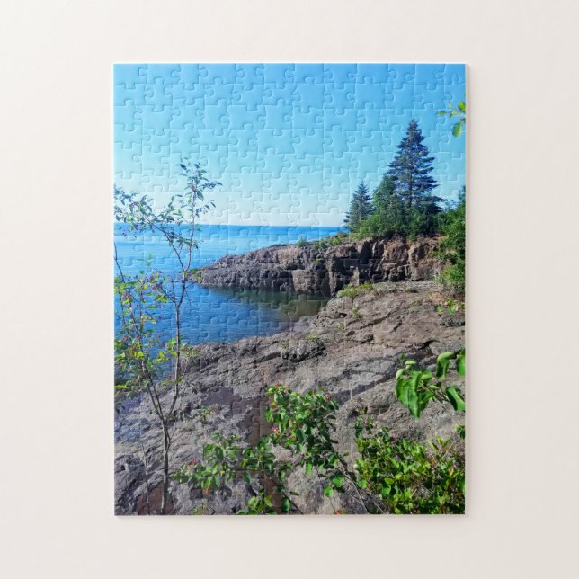 Puzzle Le littoral du lac Supérieur (Vertical)