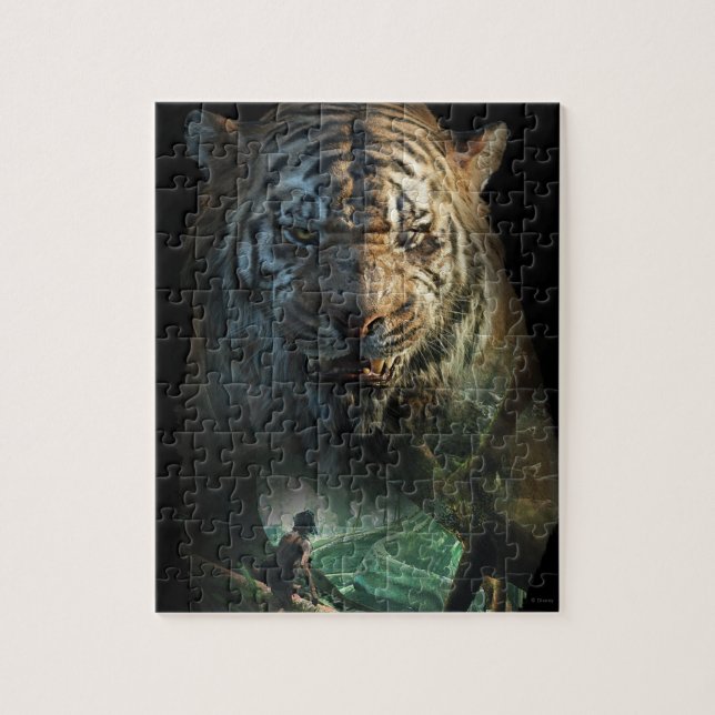 Puzzle Le livre de la jungle | Shere Khan & Mowgli (Vertical)