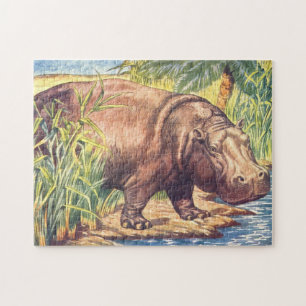 Puzzle Le livre d'enfants vintage d'illustration