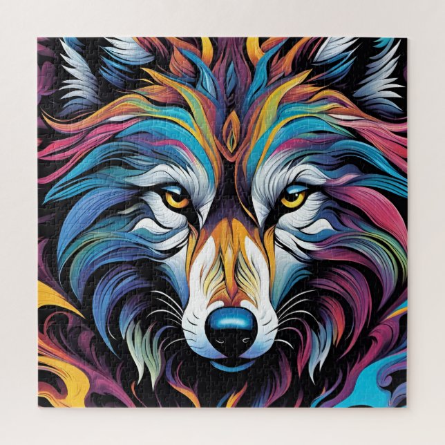 Puzzle Le loup (Vertical)