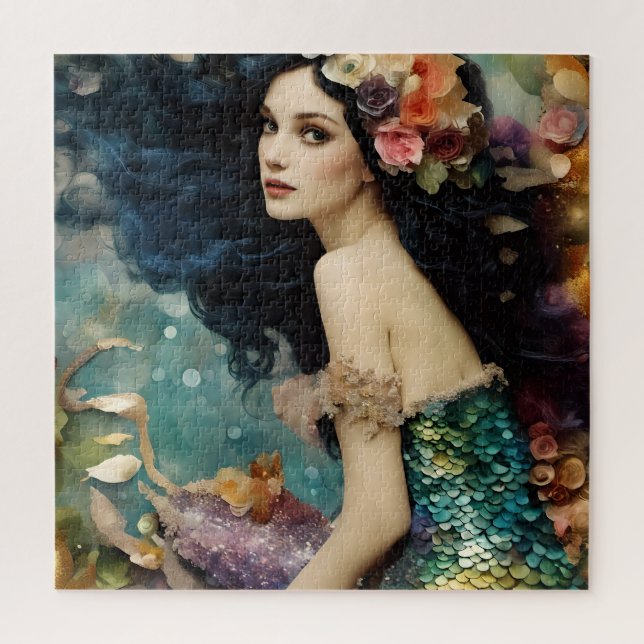 Puzzle Le magnifique collage de sirènes (Vertical)