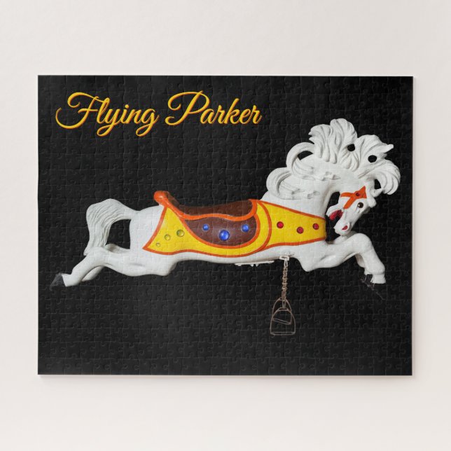 Puzzle Le Mane Volant, Parker Carousel Horse (Horizontal)