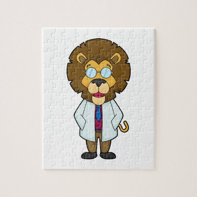 Puzzle Le manteau du docteur Lion (Vertical)