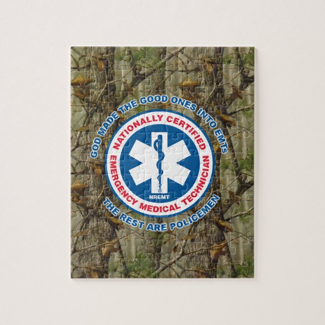 Puzzle Le meilleur sont EMTs, le repos sont des policiers (Vertical)