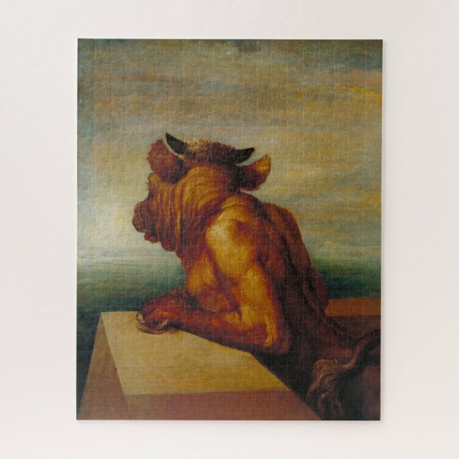 Puzzle Le Minotaure George Frederic Watts Art (Vertical)