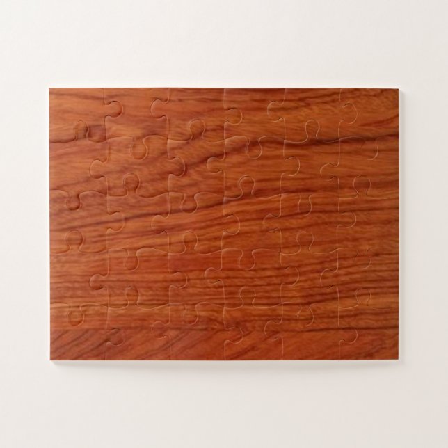 Puzzle Le modèle vide en bois do-it-yourself de noix (Horizontal)