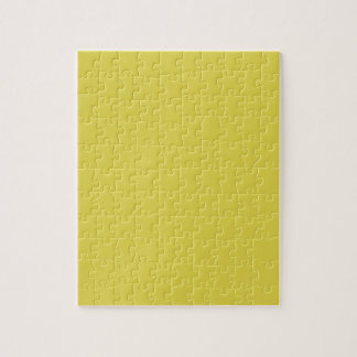 Puzzle Le modèle vide jaune de la plaine do-it-yourself