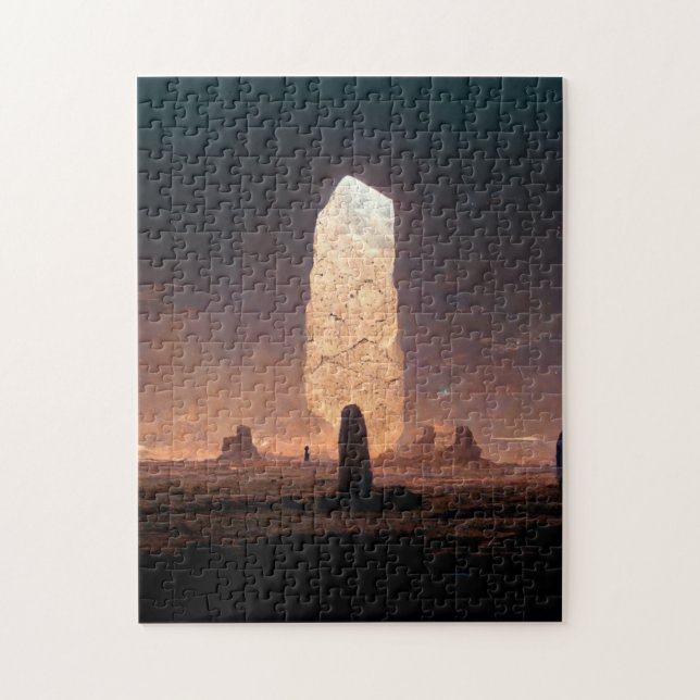 Puzzle Le Monolithe 4 Imaginaire Sci-Fi (Vertical)