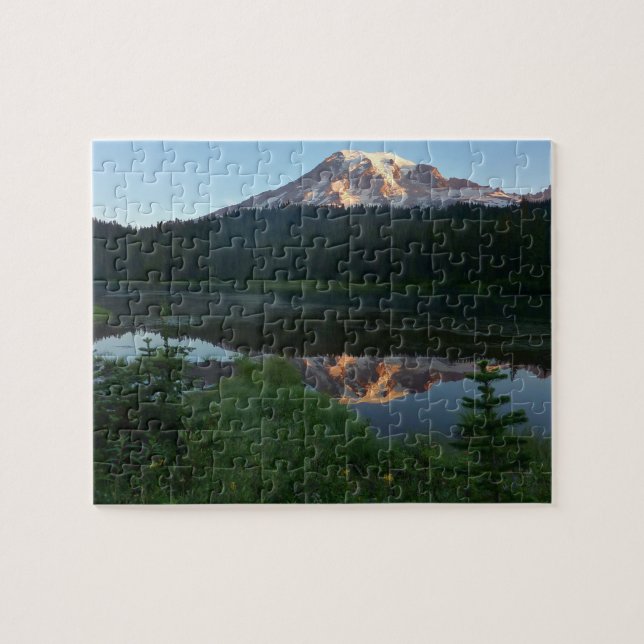 Puzzle Le Mont Rainier reflété Sunrise II (Horizontal)