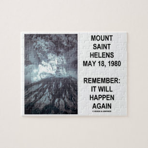 Puzzle Le Mont Saint Helens le 18 mai 1980 se produira