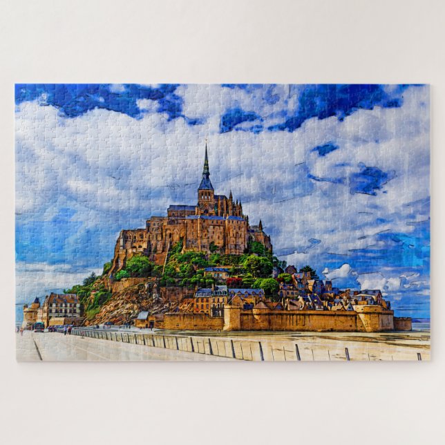 Puzzle Le Mont Saint Michel, France (Horizontal)