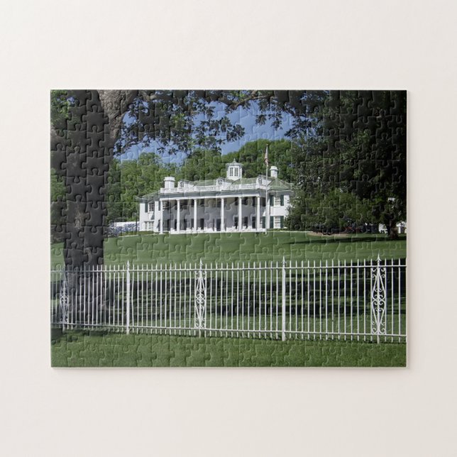 Puzzle Le mont Vernon sur White Rock Lake Dallas (Horizontal)