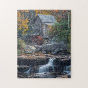 Puzzle Le moulin historique sur Glade Creek 2