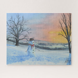 Puzzle Le mystère de Lonely Snowman