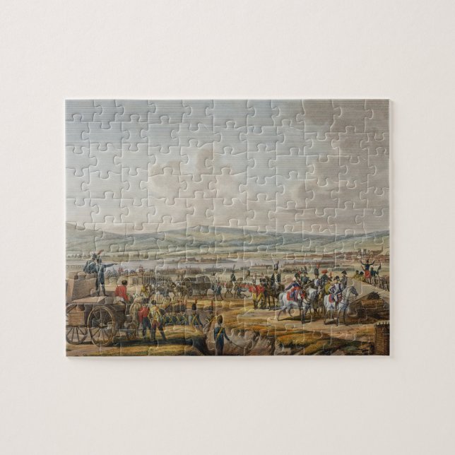 Puzzle Le napoléon visitant le siège fonctionne à Danzig (Horizontal)