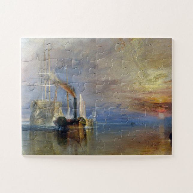 Puzzle Le navire Temeraire par Turner (Horizontal)