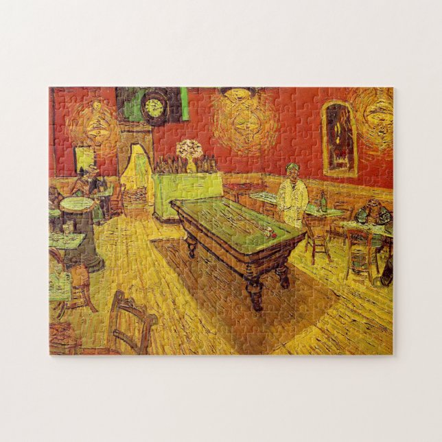 Puzzle Le Night Café de Vincent Van Gogh (Horizontal)