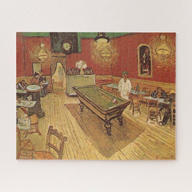 Puzzle Le Night Cafe ~ Vincent van Gogh (Horizontal)