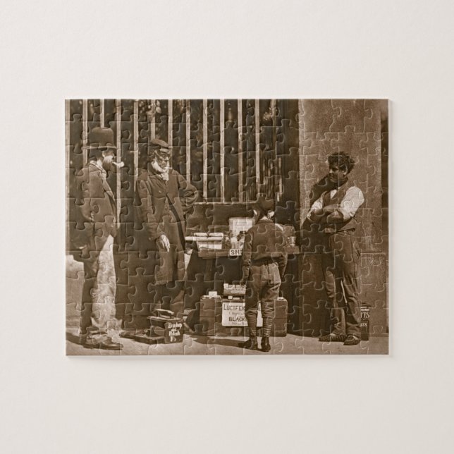 Puzzle Le noir de chaussure dramatique, 1876-77 (Horizontal)