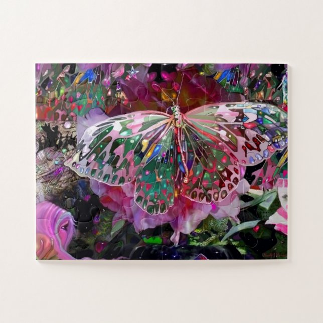 Puzzle Le papillon de l'aube levante ! (Horizontal)