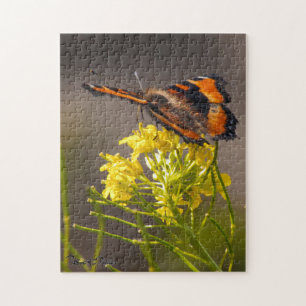Puzzle Le papillon Tortoiseshell de Milbert