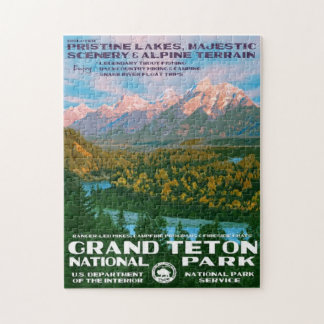 Puzzle Le Parc national de Grand Teton