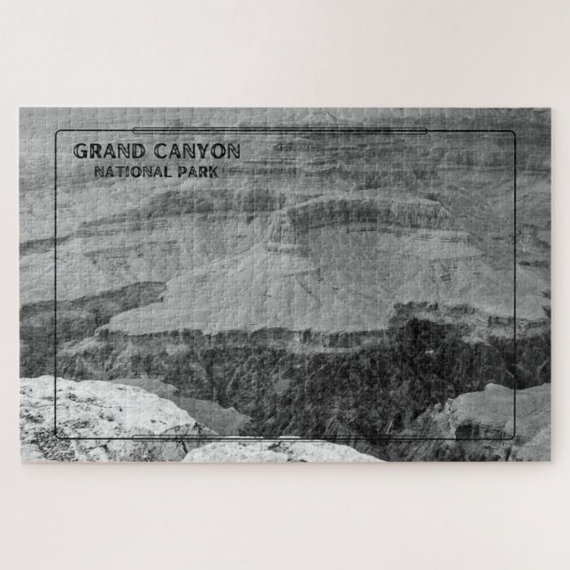 Puzzle Le parc national du Grand Canyon Majestic (Horizontal)