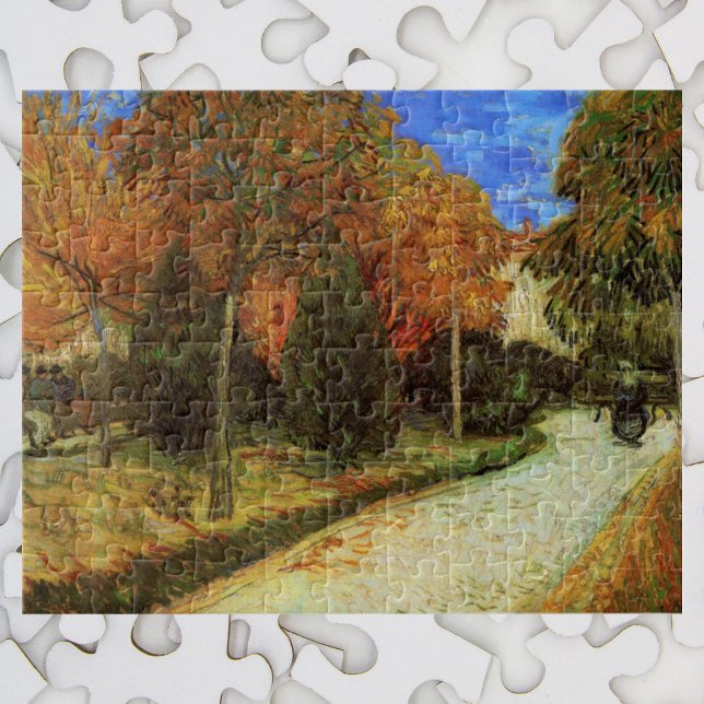 Puzzle Le Parc public à Arles par Vincent van Gogh (Créateur téléchargé)