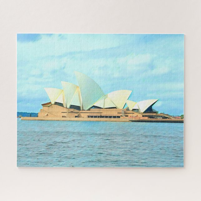 Puzzle Le paysage de l'opéra de Sydney (Horizontal)
