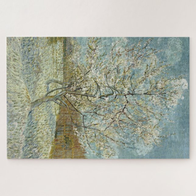 Puzzle Le pêcher rose de Van Gogh (Horizontal)