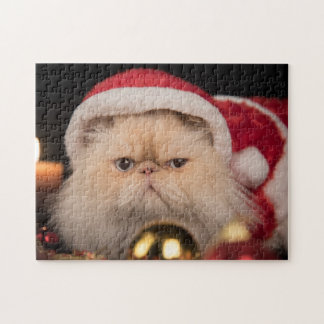 Puzzle Le Père Noël Grumpy Cat
