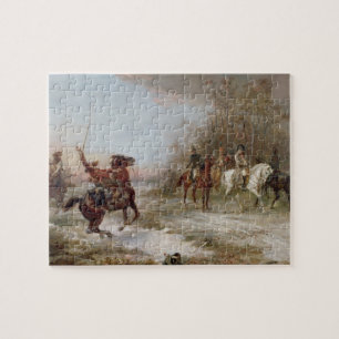 Puzzle Le péril du napoléon au Brienne-le-Château, c.1