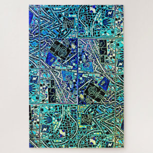 PUZZLE LE PLUS DIFFICILE POSTE D'ART MODERNE DU MONDE