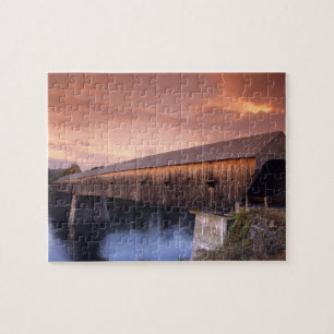 Puzzle Le plus long pont couvert des États-Unis